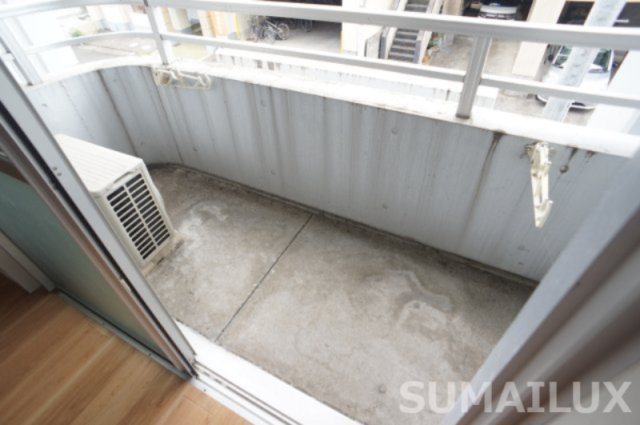 熊本市中央区大江１丁目の賃貸マンションのバルコニー