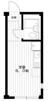 【間取り】 | リック大森町 | 間取りです。