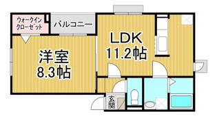 ヒカルサ尼崎栗山町の間取り