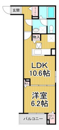 ヒカルサ尼崎栗山町の間取り