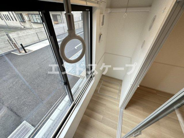 ハピネスのバルコニー|高崎、前橋のお部屋探しはエンドスケープまで！お客様の理想お聞かせ下さい♪