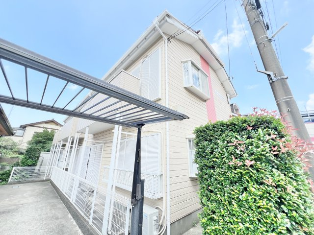 パールハイツ山崎の外観|外観もきれいです