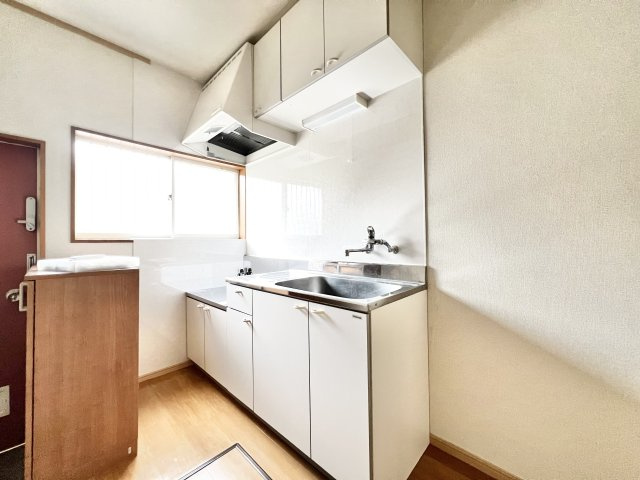 パールハイツ山崎のキッチン|使いやすいキッチンです