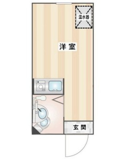 【間取り】 | ダイヤモンドビル北千住 | 間取りです。