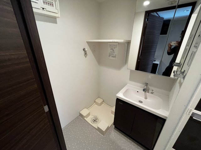 GENOVIA本羽田skygardenの洗面所