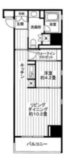 【間取り】 | クロスレジデンス白金高輪 | 間取りです。