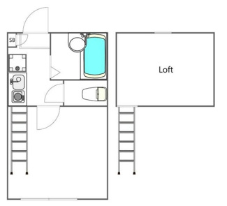 【間取り】 | アーバンフラット武蔵小山 | 間取りです。