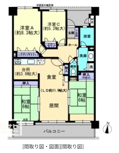 【間取り】 | アーサー春日パラシオ