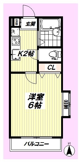 リエス中野弥生町の間取り