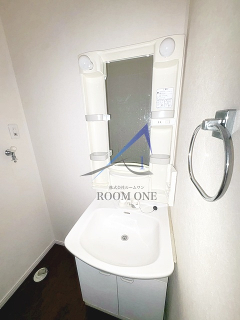 アールズコート　Ｉ棟の洗面所|洗面台です。