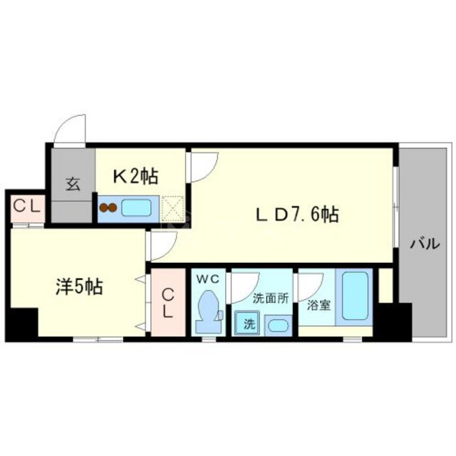 ＡＭＯＲＥ　ＨＯＭＭＡＣＨＩ　ＷＥＳＴの間取り