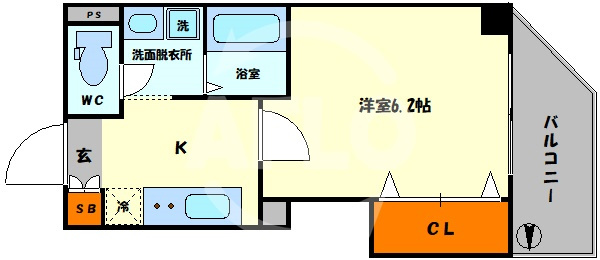 みおつくし岸里Ⅲの間取り|みおつくし岸里III　間取り