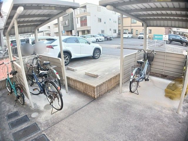 ハミング新瑞橋のその他共用部分|駐輪場です