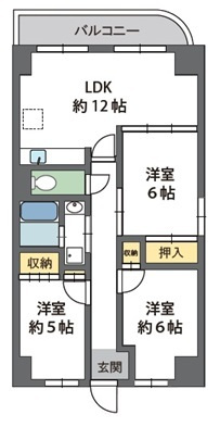 【間取り】 | アソシアード高槻