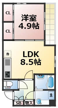 【間取り】 | ラムココ真田山　仲介手数料無料