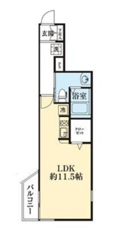 【間取り】 | エルスタンザ東綾瀬 | 間取りです。