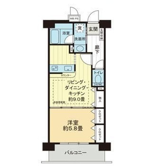 【間取り】 | ライオンズガーデン学芸大学 | 間取りです。