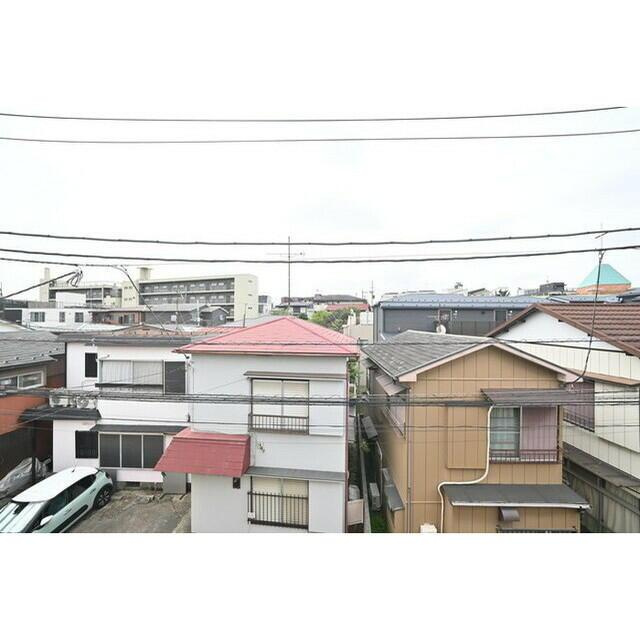 グランパセオ中目黒Ⅱの展望|バルコニーからの点展望です