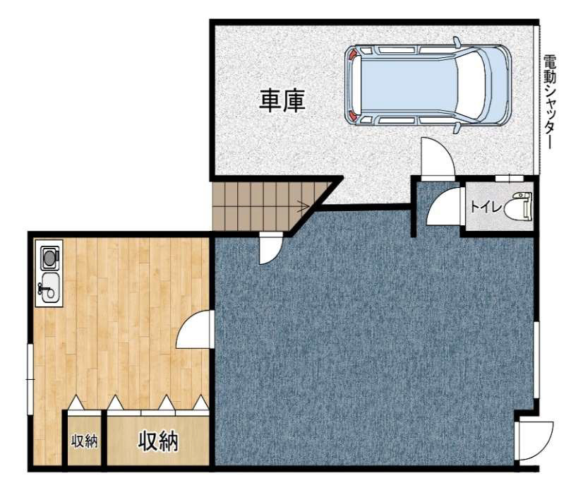 西中島2丁目テナントの間取り
