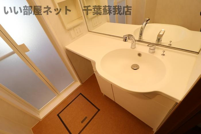 グリシーヌ　フルールの洗面所|コンパクトで使いやすい洗面所