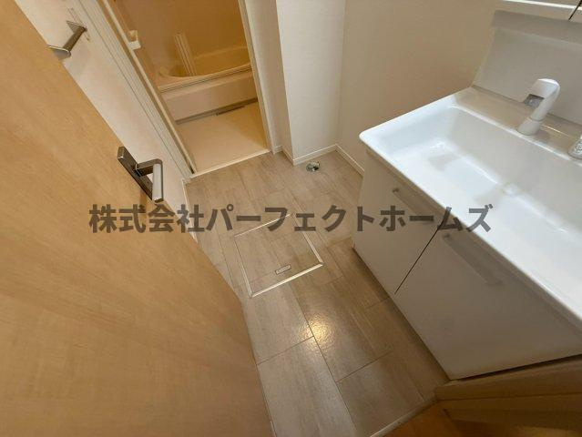 シャーメゾンcalaの洗面所|使いやすい洗面所です