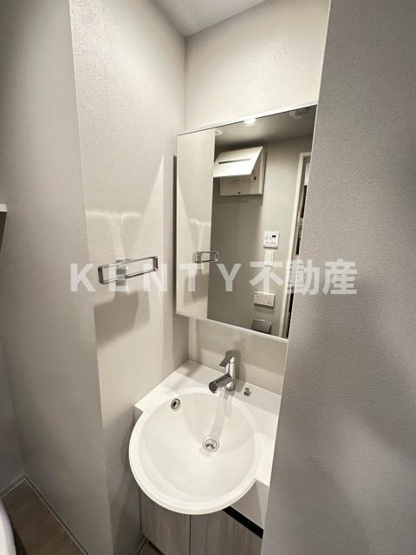 【洗面所】 | ディアレイシャス蒲田Ⅱ | 使いやすい洗面所です