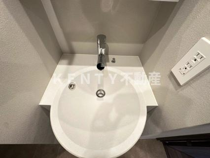 【洗面所】 | ディアレイシャス蒲田Ⅱ | 広い洗面スペース