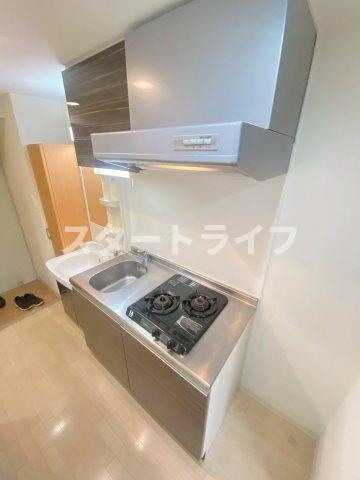 吹田市広芝町の賃貸マンションのキッチン