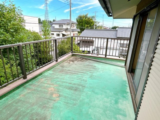 ひたちなか市大字津田　中古戸建のバルコニー