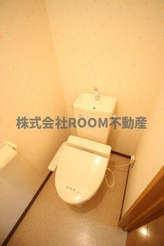 ガーデンヒルズ吉尾のトイレ|シンプルで使いやすいトイレです