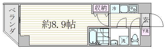 エスジーコート蒲田の間取り|間取りです