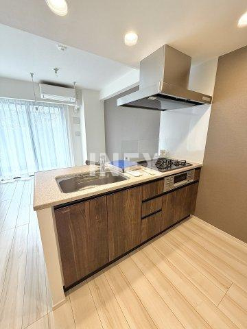 横浜市神奈川区神之木台の賃貸マンションのキッチン