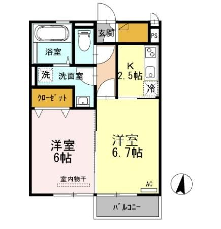 アヴァンツァーレの間取り