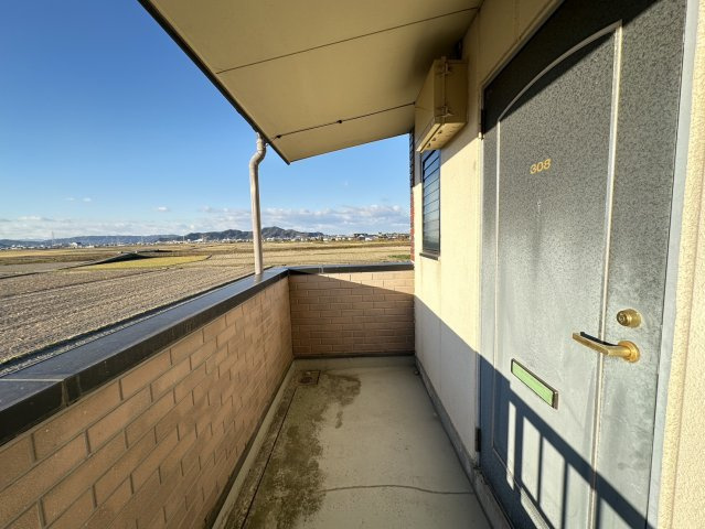 アーバンノエルのバルコニー