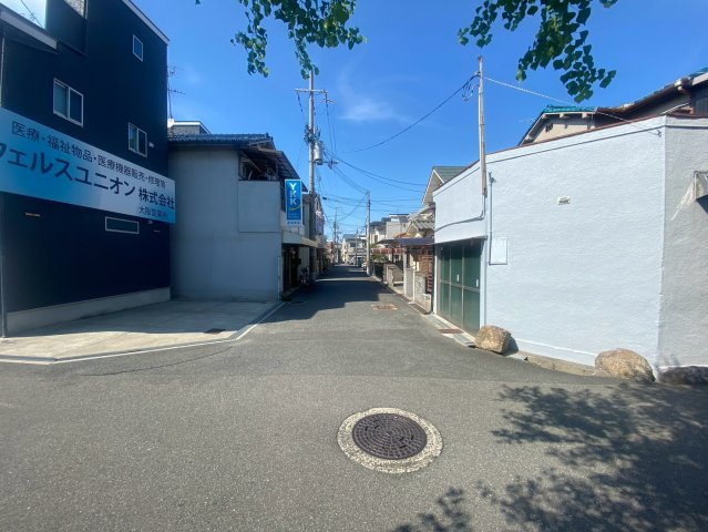 大蓮東　更地渡し　売り土地の前面道路含む現地写真