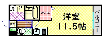 【間取り】 | ユングフラウＩＩ