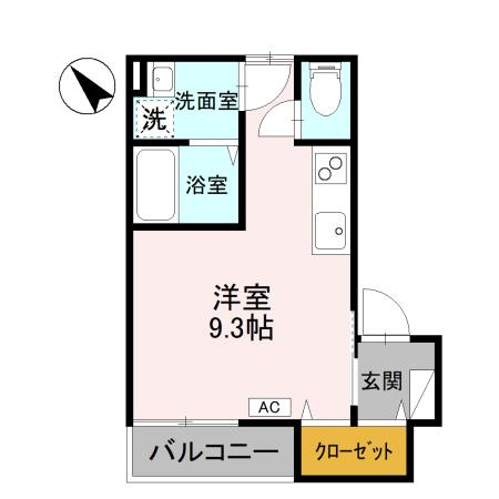 ハウス フロイデの間取り