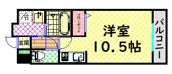 【間取り】 | インヴィテボヌ－ルＩ番館
