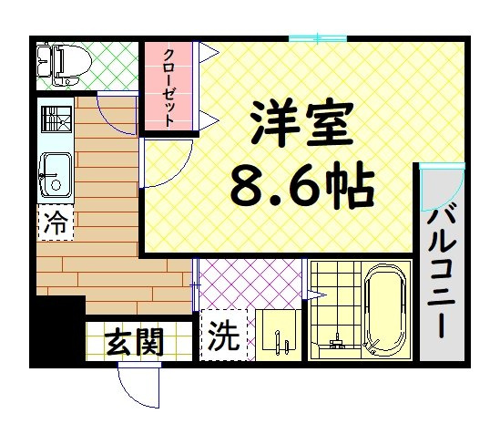 【間取り】 | フジパレス北花田駅東