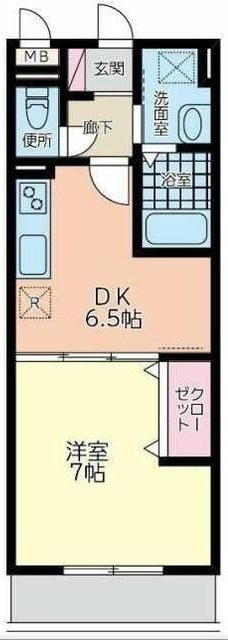 サニーテラスⅡの間取り|間取りです。
