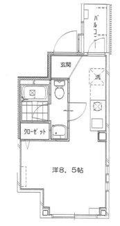 【間取り】 | ファブール中村橋 | 間取りです。