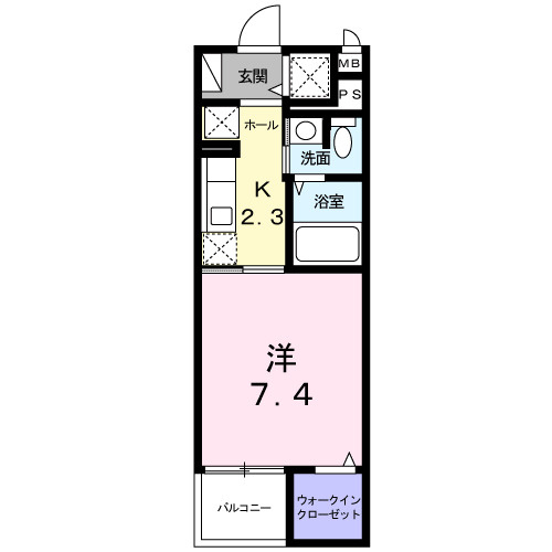 アヴィオールの間取り