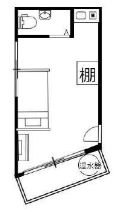 クレドハウス新宿の間取り|間取りです。