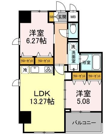 ZOOM王子神谷の間取り|間取りです。