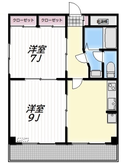 ＪＩＬＬの間取り|間取りです。