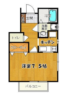 【間取り】 | チサカ第３ | 間取りです。