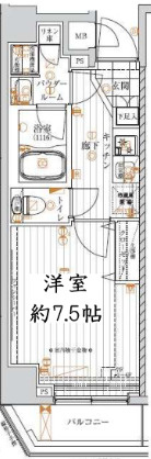 レガリス目白学習院下の間取り