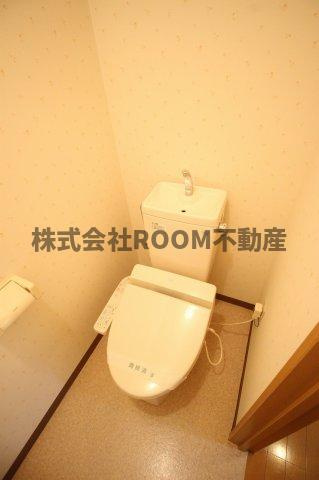 ガーデンヒルズ吉尾のトイレ|清潔感のあるトイレです