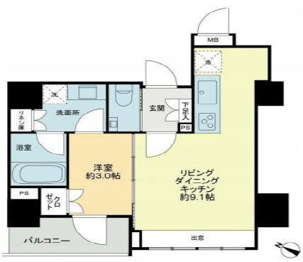 CONOE一番町の間取り