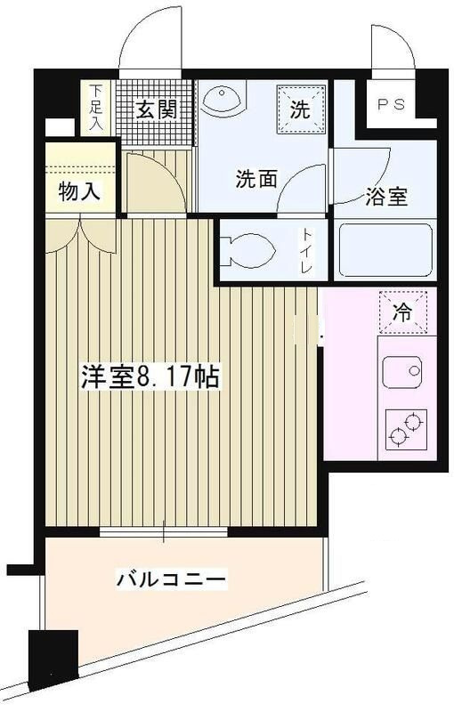 サンイースト池上の間取り|間取りです。